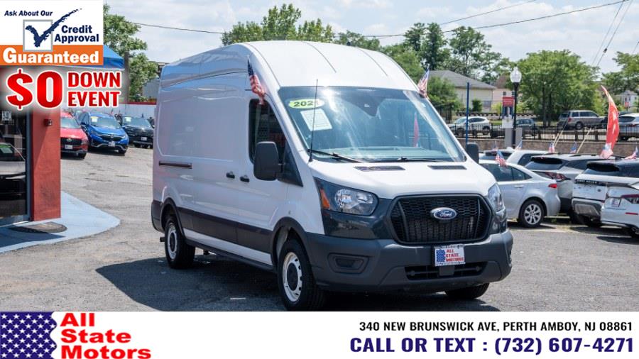 2021 Ford Transit Cargo Van T-250 148" Hi Rf 9070 GVWR RWD, available for sale in Perth Amboy, New Jersey | All State Motor Inc. Perth Amboy, New Jersey 2021 Ford Transit Cargo Van T-250 148" Hi Rf 9070 GVWR RWD, available for sale in Perth Amboy, New Jersey | All State Motor Inc. Perth Amboy, New Jersey