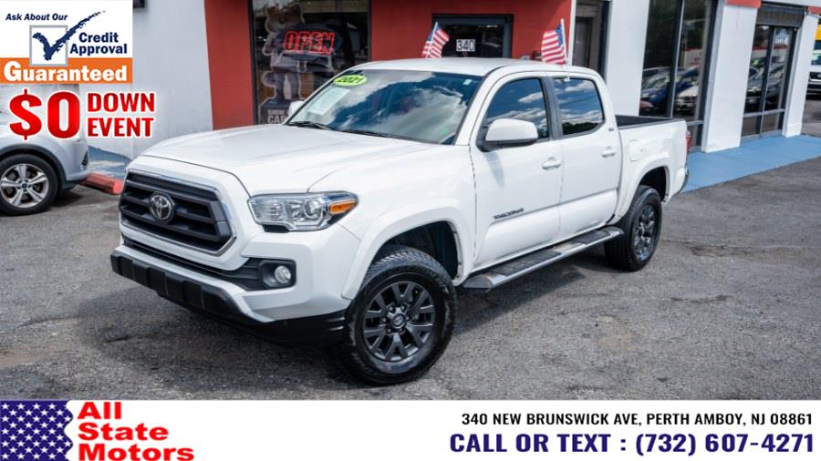 2021 Toyota Tacoma 4WD SR5 Double Cab 5'' Bed V6 AT (Natl), available for sale in Perth Amboy, New Jersey | All State Motor Inc. Perth Amboy, New Jersey