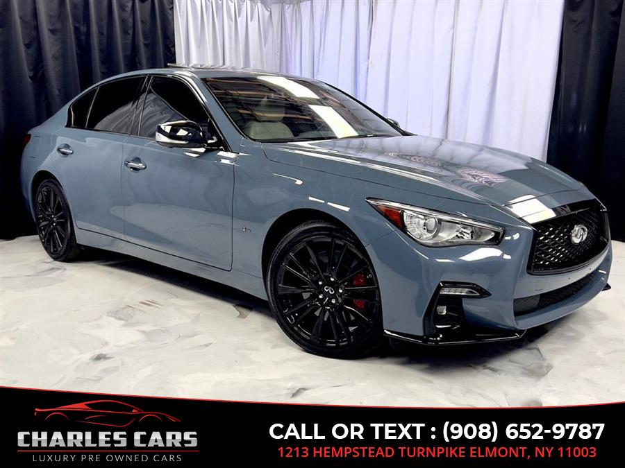 2021 Infiniti Q50 Red Sport 400, available for sale in Elmont, New York | Charles Cars. Elmont, New York 2021 Infiniti Q50 Red Sport 400, available for sale in Elmont, New York | Charles Cars. Elmont, New York