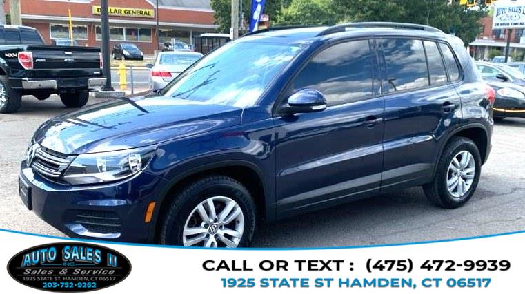 2016 Volkswagen Tiguan 4MOTION 4dr Auto S, available for sale in Hamden, Connecticut | Auto Sales II Inc. Hamden, Connecticut 2016 Volkswagen Tiguan 4MOTION 4dr Auto S, available for sale in Hamden, Connecticut | Auto Sales II Inc. Hamden, Connecticut