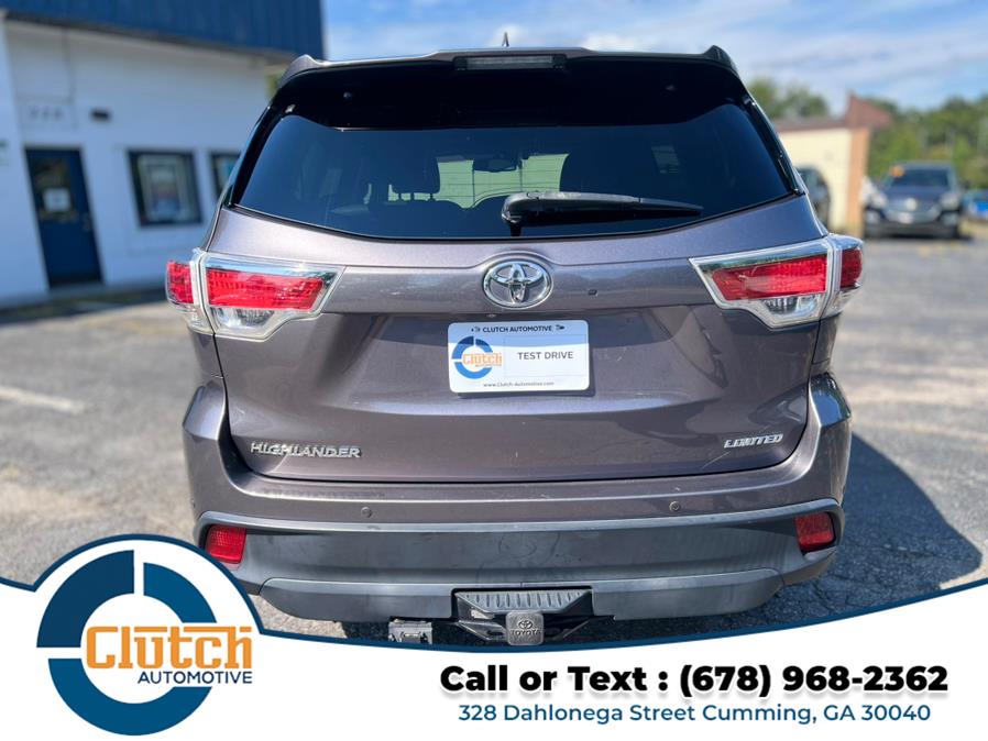2016 Toyota Highlander FWD 4dr V6 Limited (Natl), available for sale in Cumming, Georgia | Clutch Automotive. Cumming, Georgia 2016 Toyota Highlander FWD 4dr V6 Limited (Natl), available for sale in Cumming, Georgia | Clutch Automotive. Cumming, Georgia