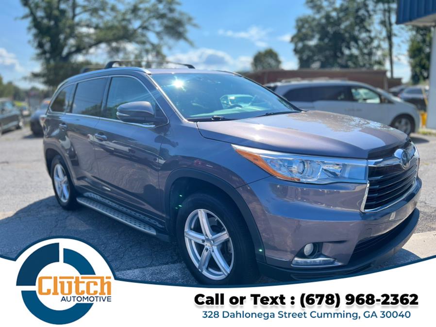 2016 Toyota Highlander FWD 4dr V6 Limited (Natl), available for sale in Cumming, Georgia | Clutch Automotive. Cumming, Georgia 2016 Toyota Highlander FWD 4dr V6 Limited (Natl), available for sale in Cumming, Georgia | Clutch Automotive. Cumming, Georgia