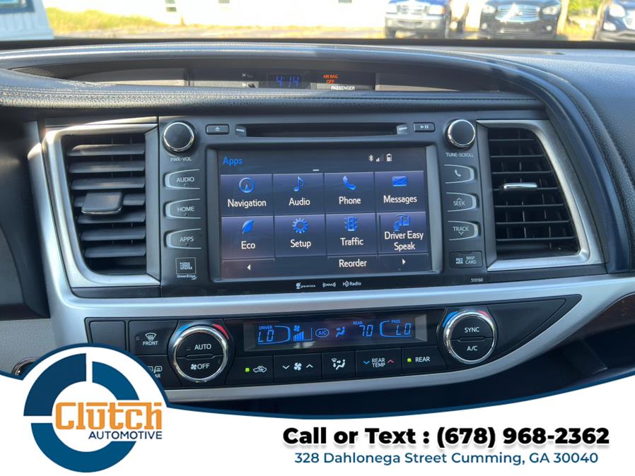 2016 Toyota Highlander FWD 4dr V6 Limited (Natl), available for sale in Cumming, Georgia | Clutch Automotive. Cumming, Georgia 2016 Toyota Highlander FWD 4dr V6 Limited (Natl), available for sale in Cumming, Georgia | Clutch Automotive. Cumming, Georgia