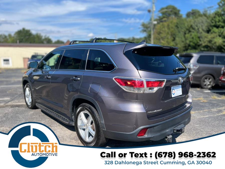2016 Toyota Highlander FWD 4dr V6 Limited (Natl), available for sale in Cumming, Georgia | Clutch Automotive. Cumming, Georgia 2016 Toyota Highlander FWD 4dr V6 Limited (Natl), available for sale in Cumming, Georgia | Clutch Automotive. Cumming, Georgia
