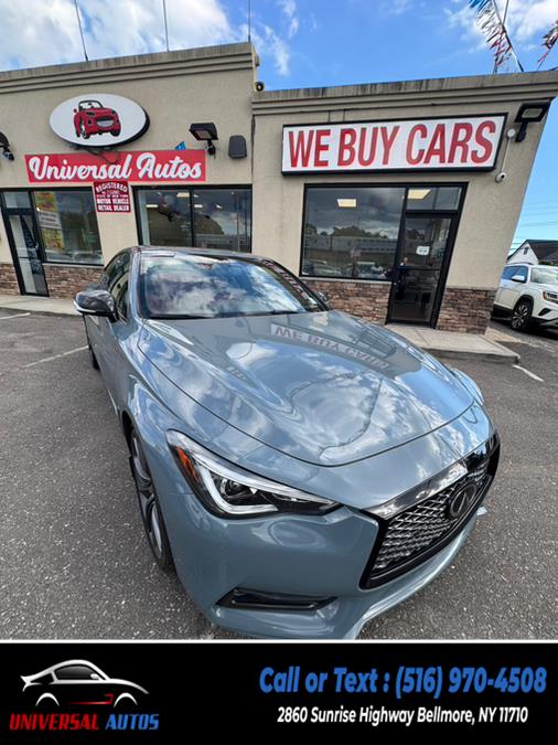 2022 INFINITI Q60 RED SPORT 400 RWD, available for sale in Bellmore, New York | Universal Autos. Bellmore, New York 2022 INFINITI Q60 RED SPORT 400 RWD, available for sale in Bellmore, New York | Universal Autos. Bellmore, New York