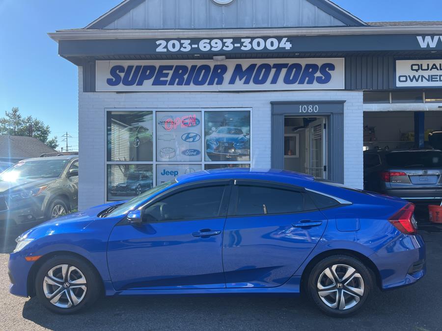 2016 Honda Civic Sedan 4dr CVT LX, available for sale in Milford, Connecticut | Korhan LLC DBA Superior Motors. Milford, Connecticut 2016 Honda Civic Sedan 4dr CVT LX, available for sale in Milford, Connecticut | Korhan LLC DBA Superior Motors. Milford, Connecticut