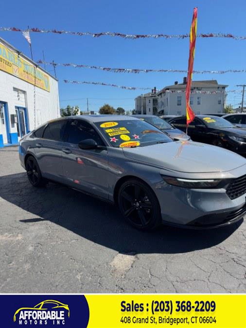 2024 Honda Accord Hybrid Sport-L Sedan, available for sale in Bridgeport, Connecticut | Affordable Motors Inc. Bridgeport, Connecticut 2024 Honda Accord Hybrid Sport-L Sedan, available for sale in Bridgeport, Connecticut | Affordable Motors Inc. Bridgeport, Connecticut