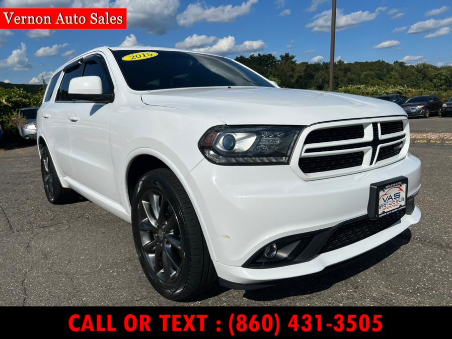 2015 Dodge Durango AWD 4dr SXT, available for sale in Manchester, Connecticut | Vernon Auto Sale & Service. Manchester, Connecticut 2015 Dodge Durango AWD 4dr SXT, available for sale in Manchester, Connecticut | Vernon Auto Sale & Service. Manchester, Connecticut