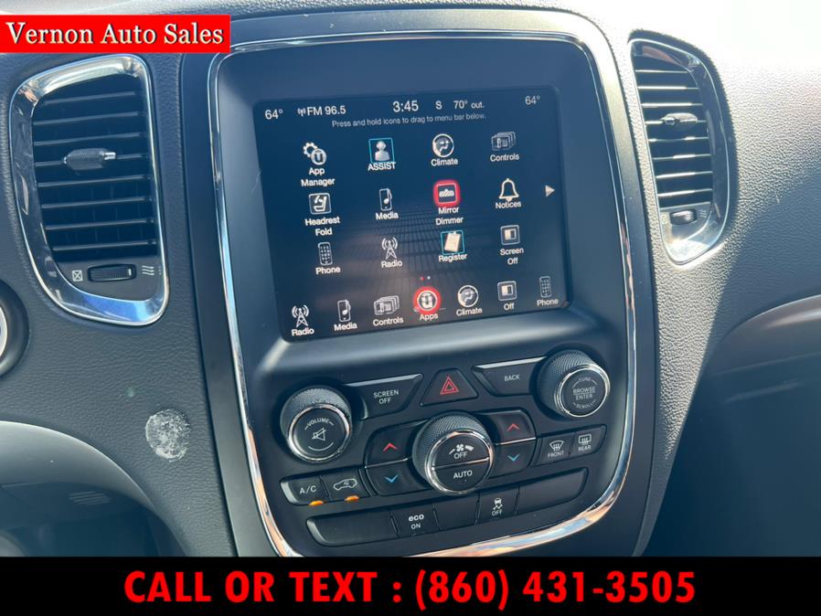2015 Dodge Durango AWD 4dr SXT, available for sale in Manchester, Connecticut | Vernon Auto Sale & Service. Manchester, Connecticut 2015 Dodge Durango AWD 4dr SXT, available for sale in Manchester, Connecticut | Vernon Auto Sale & Service. Manchester, Connecticut