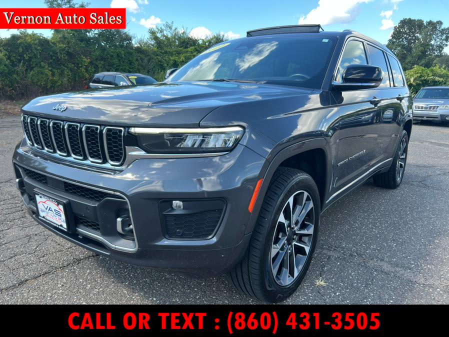 2022 Jeep Grand Cherokee L Overland 4x4, available for sale in Manchester, Connecticut | Vernon Auto Sale & Service. Manchester, Connecticut 2022 Jeep Grand Cherokee L Overland 4x4, available for sale in Manchester, Connecticut | Vernon Auto Sale & Service. Manchester, Connecticut