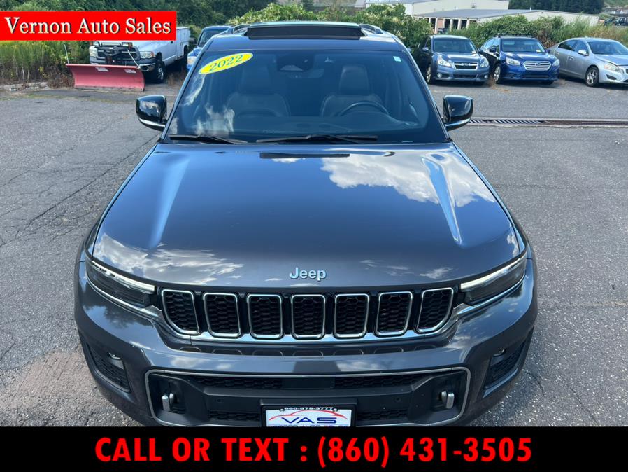 2022 Jeep Grand Cherokee L Overland 4x4, available for sale in Manchester, Connecticut | Vernon Auto Sale & Service. Manchester, Connecticut 2022 Jeep Grand Cherokee L Overland 4x4, available for sale in Manchester, Connecticut | Vernon Auto Sale & Service. Manchester, Connecticut