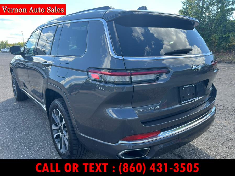 2022 Jeep Grand Cherokee L Overland 4x4, available for sale in Manchester, Connecticut | Vernon Auto Sale & Service. Manchester, Connecticut 2022 Jeep Grand Cherokee L Overland 4x4, available for sale in Manchester, Connecticut | Vernon Auto Sale & Service. Manchester, Connecticut