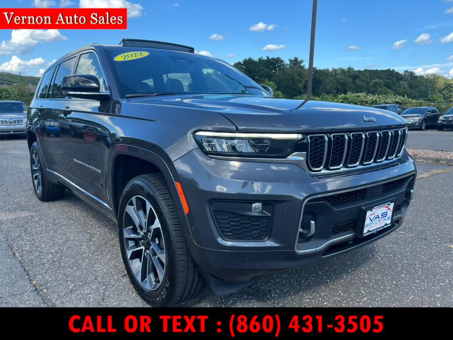 2022 Jeep Grand Cherokee L Overland 4x4, available for sale in Manchester, Connecticut | Vernon Auto Sale & Service. Manchester, Connecticut 2022 Jeep Grand Cherokee L Overland 4x4, available for sale in Manchester, Connecticut | Vernon Auto Sale & Service. Manchester, Connecticut
