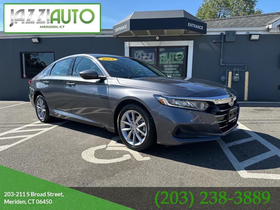 2022 Honda Accord Sedan LX 1.5T CVT, available for sale in Meriden, Connecticut | Jazzi Auto Sales LLC. Meriden, Connecticut