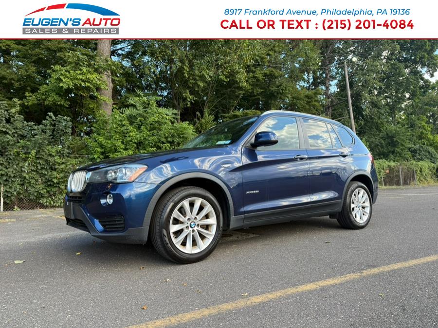 2017 BMW X3 xDrive28i Sports Activity Vehicle, available for sale in Philadelphia, Pennsylvania | Eugen's Auto Sales & Repairs. Philadelphia, Pennsylvania 2017 BMW X3 xDrive28i Sports Activity Vehicle, available for sale in Philadelphia, Pennsylvania | Eugen's Auto Sales & Repairs. Philadelphia, Pennsylvania