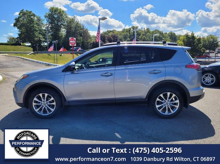 2018 Toyota RAV4 Hybrid Limited AWD (Natl), available for sale in Wilton, Connecticut | Performance Motor Cars Of Connecticut LLC. Wilton, Connecticut 2018 Toyota RAV4 Hybrid Limited AWD (Natl), available for sale in Wilton, Connecticut | Performance Motor Cars Of Connecticut LLC. Wilton, Connecticut