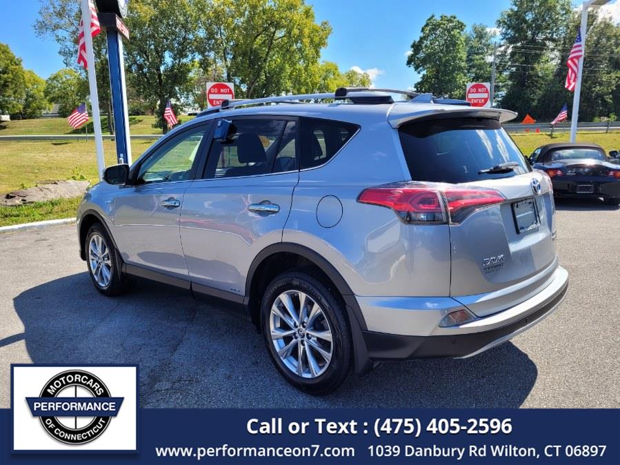 2018 Toyota RAV4 Hybrid Limited AWD (Natl), available for sale in Wilton, Connecticut | Performance Motor Cars Of Connecticut LLC. Wilton, Connecticut 2018 Toyota RAV4 Hybrid Limited AWD (Natl), available for sale in Wilton, Connecticut | Performance Motor Cars Of Connecticut LLC. Wilton, Connecticut