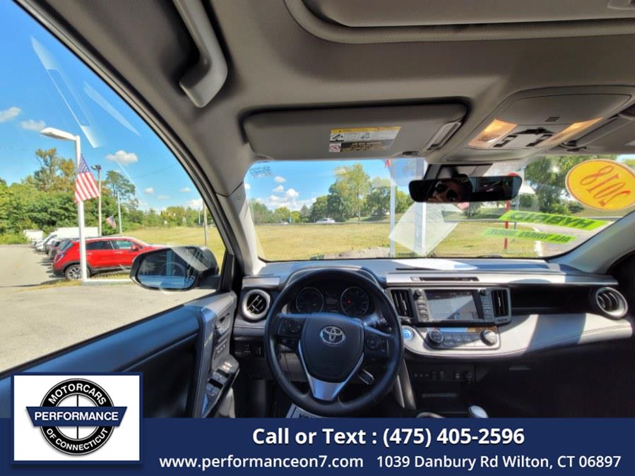 2018 Toyota RAV4 Hybrid Limited AWD (Natl), available for sale in Wilton, Connecticut | Performance Motor Cars Of Connecticut LLC. Wilton, Connecticut 2018 Toyota RAV4 Hybrid Limited AWD (Natl), available for sale in Wilton, Connecticut | Performance Motor Cars Of Connecticut LLC. Wilton, Connecticut
