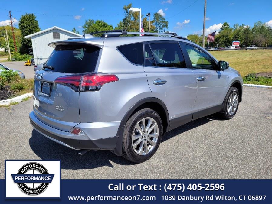 2018 Toyota RAV4 Hybrid Limited AWD (Natl), available for sale in Wilton, Connecticut | Performance Motor Cars Of Connecticut LLC. Wilton, Connecticut 2018 Toyota RAV4 Hybrid Limited AWD (Natl), available for sale in Wilton, Connecticut | Performance Motor Cars Of Connecticut LLC. Wilton, Connecticut