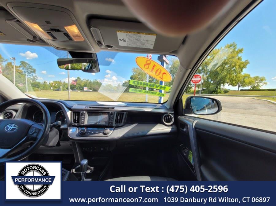 2018 Toyota RAV4 Hybrid Limited AWD (Natl), available for sale in Wilton, Connecticut | Performance Motor Cars Of Connecticut LLC. Wilton, Connecticut 2018 Toyota RAV4 Hybrid Limited AWD (Natl), available for sale in Wilton, Connecticut | Performance Motor Cars Of Connecticut LLC. Wilton, Connecticut