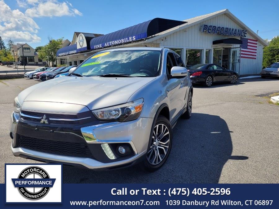 2018 Mitsubishi Outlander Sport SE 2.4 AWC CVT, available for sale in Wilton, Connecticut | Performance Motor Cars Of Connecticut LLC. Wilton, Connecticut 2018 Mitsubishi Outlander Sport SE 2.4 AWC CVT, available for sale in Wilton, Connecticut | Performance Motor Cars Of Connecticut LLC. Wilton, Connecticut