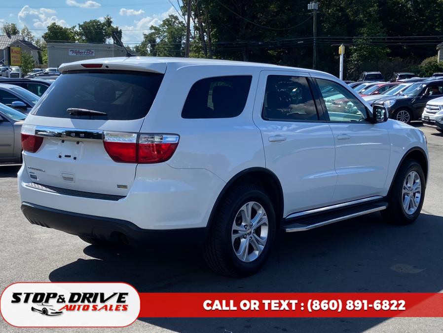 2013 Dodge Durango AWD 4dr SXT, available for sale in East Windsor, Connecticut | Stop & Drive Auto Sales. East Windsor, Connecticut 2013 Dodge Durango AWD 4dr SXT, available for sale in East Windsor, Connecticut | Stop & Drive Auto Sales. East Windsor, Connecticut