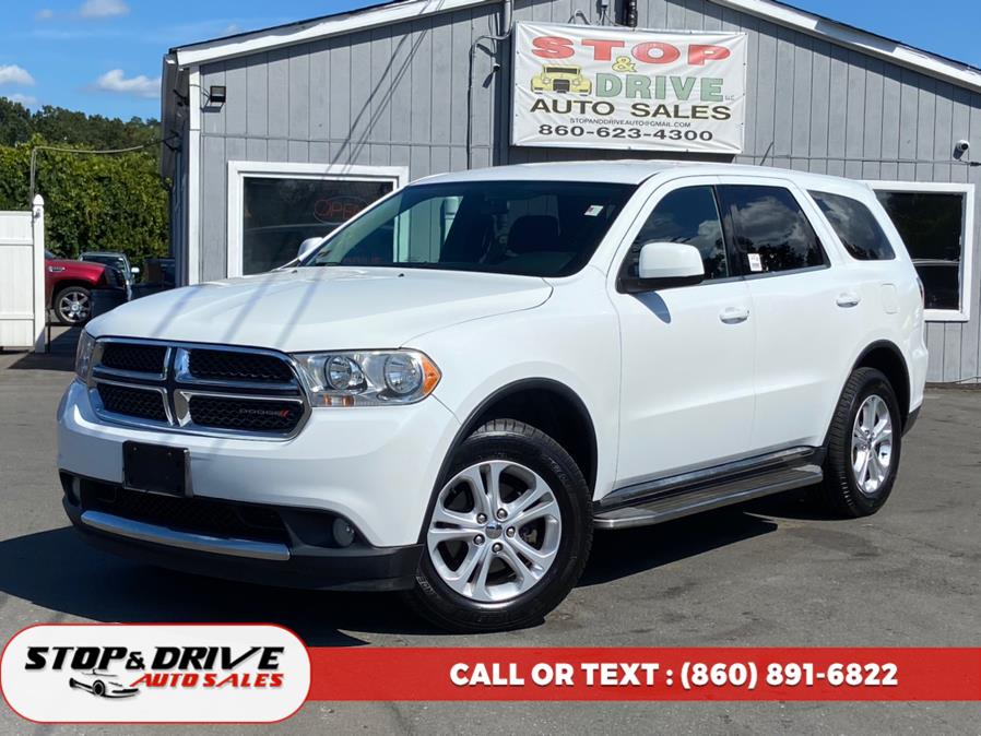 2013 Dodge Durango AWD 4dr SXT, available for sale in East Windsor, Connecticut | Stop & Drive Auto Sales. East Windsor, Connecticut 2013 Dodge Durango AWD 4dr SXT, available for sale in East Windsor, Connecticut | Stop & Drive Auto Sales. East Windsor, Connecticut
