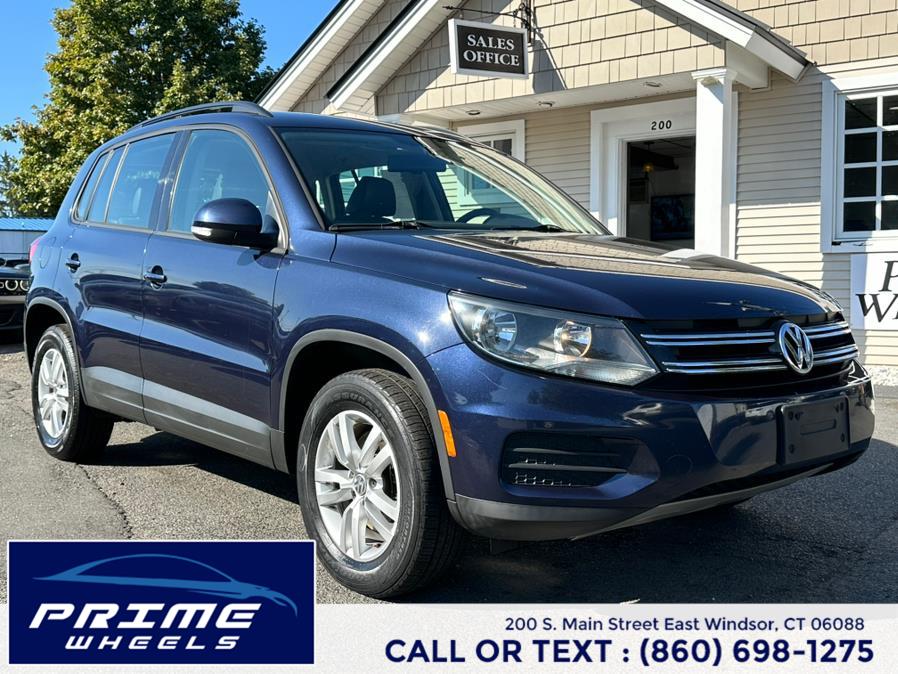 2016 Volkswagen Tiguan 4MOTION 4dr Auto S, available for sale in East Windsor, Connecticut | Prime Wheels. East Windsor, Connecticut 2016 Volkswagen Tiguan 4MOTION 4dr Auto S, available for sale in East Windsor, Connecticut | Prime Wheels. East Windsor, Connecticut