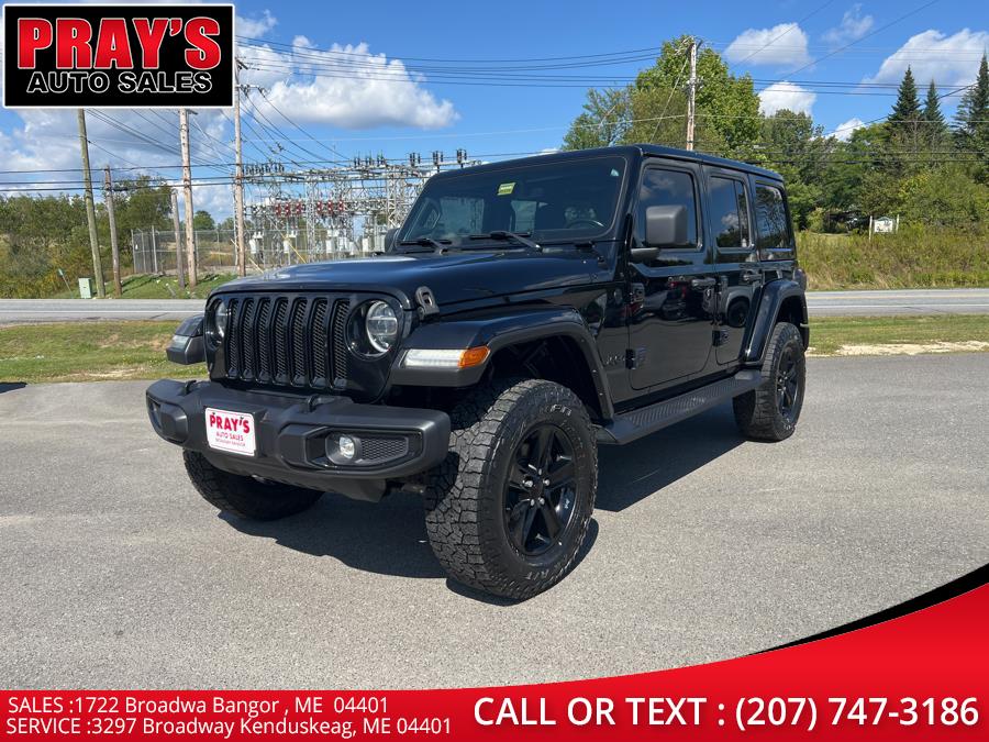 2021 Jeep Wrangler Unlimited Sahara Altitude 4x4, available for sale in Bangor , Maine | Pray's Auto Sales . Bangor , Maine
