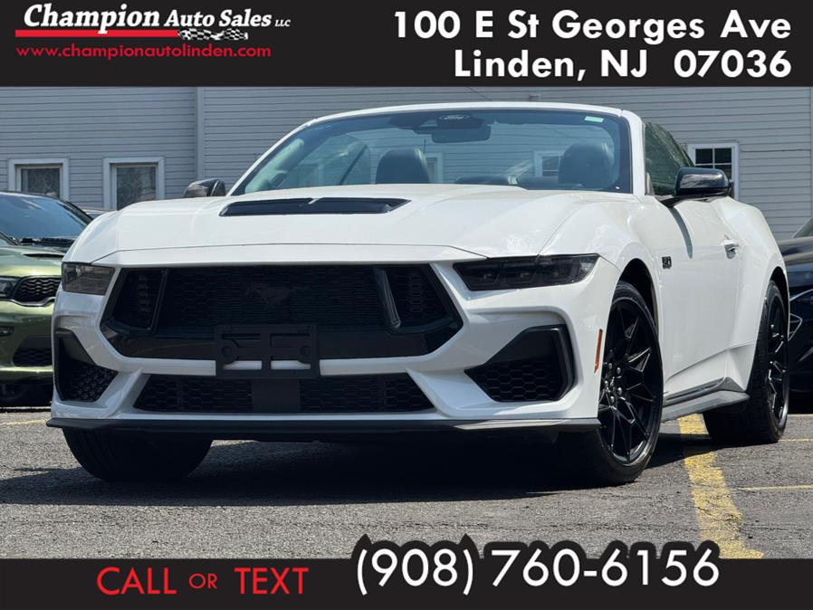 2024 Ford Mustang GT Premium Convertible, available for sale in Linden, New Jersey | Champion Auto Sales. Linden, New Jersey 2024 Ford Mustang GT Premium Convertible, available for sale in Linden, New Jersey | Champion Auto Sales. Linden, New Jersey