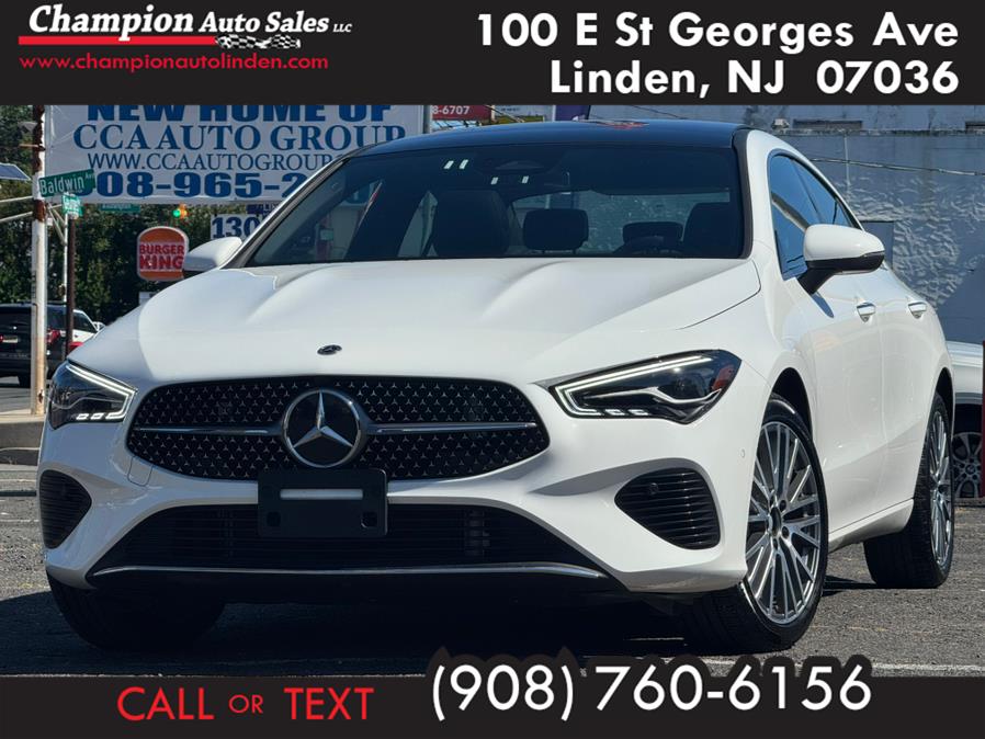 2025 Mercedes-Benz CLA CLA 250 Coupe, available for sale in Linden, New Jersey | Champion Auto Sales. Linden, New Jersey 2025 Mercedes-Benz CLA CLA 250 Coupe, available for sale in Linden, New Jersey | Champion Auto Sales. Linden, New Jersey