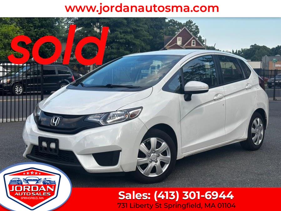 2016 Honda Fit 5dr HB CVT LX, available for sale in Springfield, Massachusetts | Jordan Auto Sales. Springfield, Massachusetts 2016 Honda Fit 5dr HB CVT LX, available for sale in Springfield, Massachusetts | Jordan Auto Sales. Springfield, Massachusetts