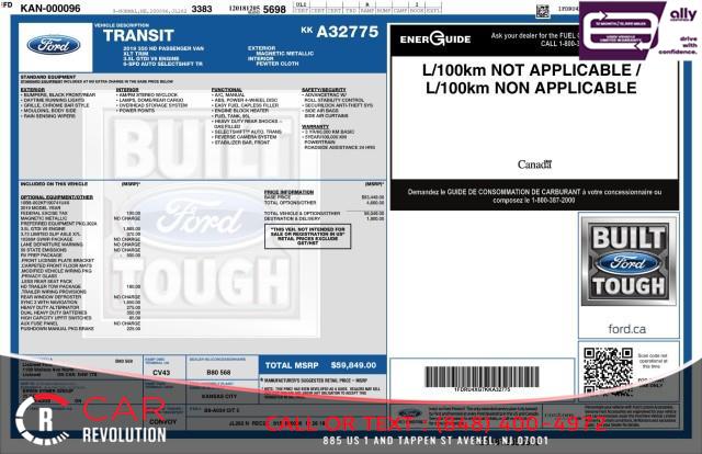 2019 Ford Transit-350 XLT T-350 148'' EL HR, available for sale in Avenel, New Jersey | Car Revolution. Avenel, New Jersey 2019 Ford Transit-350 XLT T-350 148'' EL HR, available for sale in Avenel, New Jersey | Car Revolution. Avenel, New Jersey