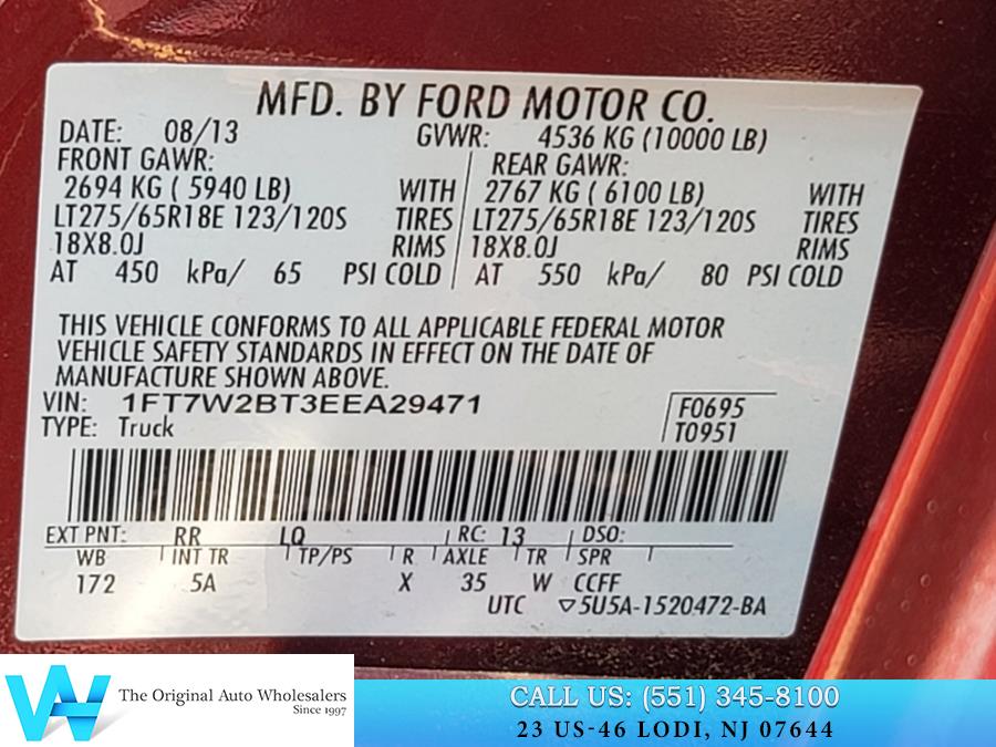 2014 Ford Super Duty F-250 SRW 4WD Crew Cab 172" Lariat, available for sale in Lodi, New Jersey | AW Auto & Truck Wholesalers, Inc. Lodi, New Jersey 2014 Ford Super Duty F-250 SRW 4WD Crew Cab 172" Lariat, available for sale in Lodi, New Jersey | AW Auto & Truck Wholesalers, Inc. Lodi, New Jersey