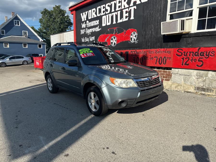 2010 Subaru Forester 4dr Auto 2.5X w/Special Edition Pkg, available for sale in Worcester, Massachusetts | Worcester Auto Outlet LLC. Worcester, Massachusetts 2010 Subaru Forester 4dr Auto 2.5X w/Special Edition Pkg, available for sale in Worcester, Massachusetts | Worcester Auto Outlet LLC. Worcester, Massachusetts