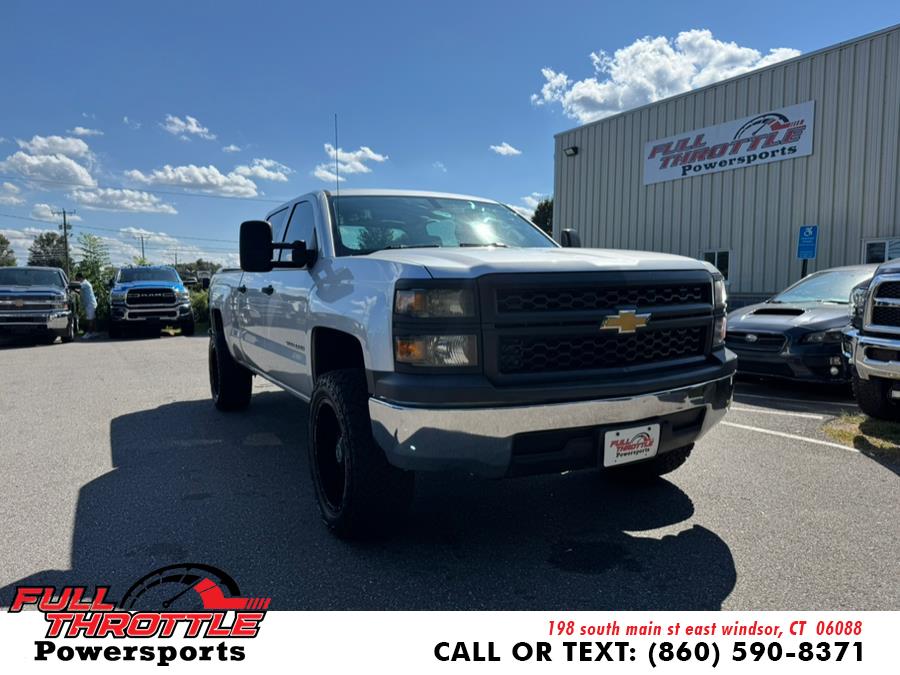2014 Chevrolet Silverado 1500 2WD Crew Cab 153.0" Work Truck w/1WT, available for sale in East Windsor, Connecticut | Full Throttle Power Sports LLC. East Windsor, Connecticut 2014 Chevrolet Silverado 1500 2WD Crew Cab 153.0" Work Truck w/1WT, available for sale in East Windsor, Connecticut | Full Throttle Power Sports LLC. East Windsor, Connecticut