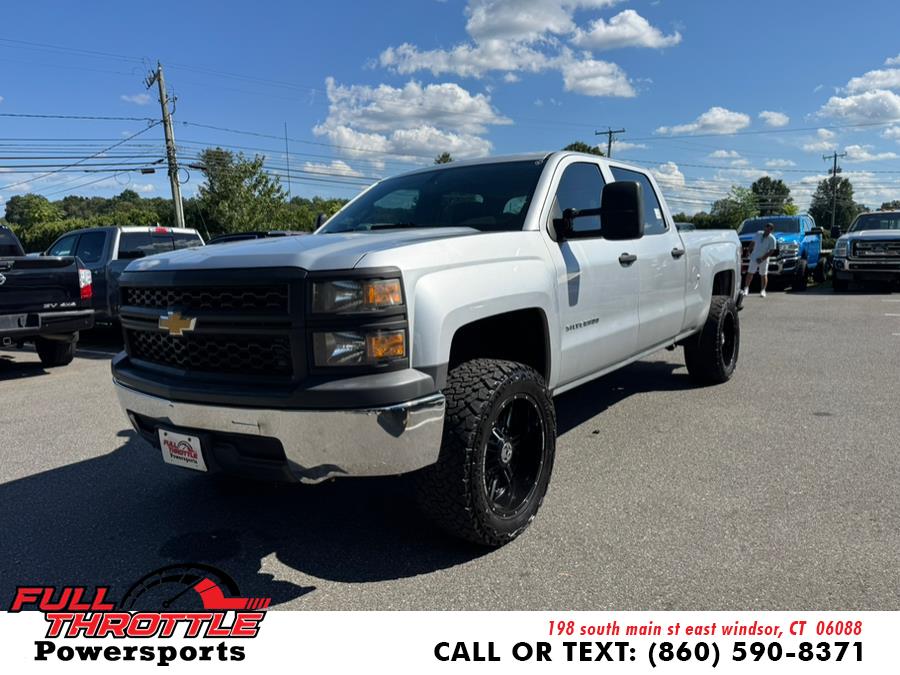 2014 Chevrolet Silverado 1500 2WD Crew Cab 153.0" Work Truck w/1WT, available for sale in East Windsor, Connecticut | Full Throttle Power Sports LLC. East Windsor, Connecticut 2014 Chevrolet Silverado 1500 2WD Crew Cab 153.0" Work Truck w/1WT, available for sale in East Windsor, Connecticut | Full Throttle Power Sports LLC. East Windsor, Connecticut