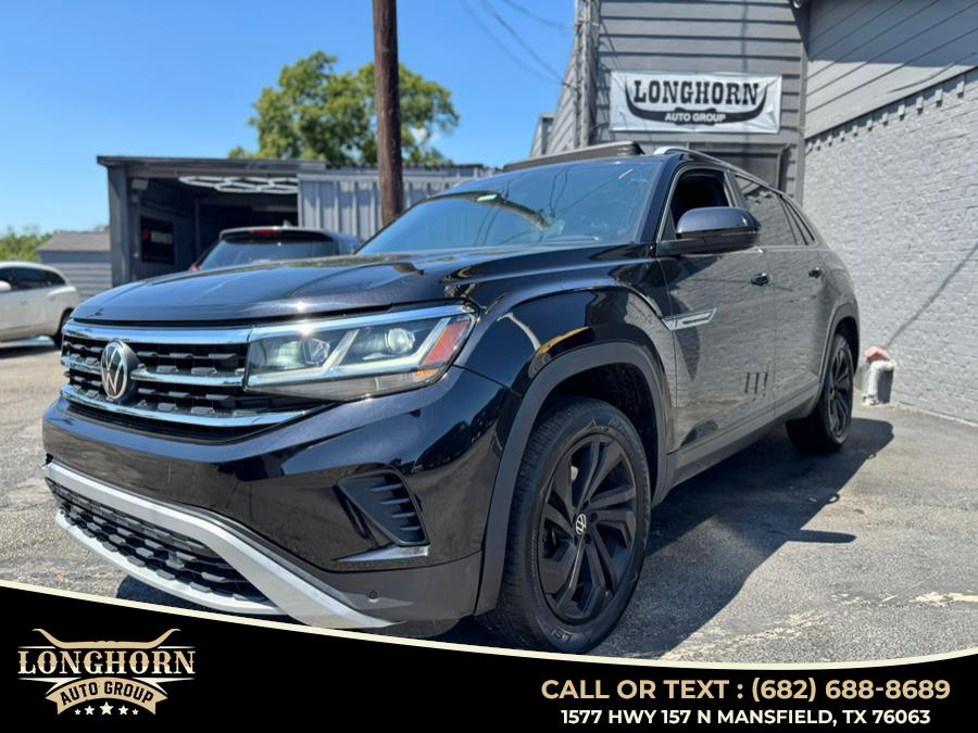 2020 Volkswagen Atlas Cross Sport 3.6L V6 SEL FWD, available for sale in Mansfield, Texas | Longhorn Auto Group. Mansfield, Texas 2020 Volkswagen Atlas Cross Sport 3.6L V6 SEL FWD, available for sale in Mansfield, Texas | Longhorn Auto Group. Mansfield, Texas