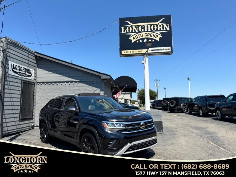 2020 Volkswagen Atlas Cross Sport 3.6L V6 SEL FWD, available for sale in Mansfield, Texas | Longhorn Auto Group. Mansfield, Texas 2020 Volkswagen Atlas Cross Sport 3.6L V6 SEL FWD, available for sale in Mansfield, Texas | Longhorn Auto Group. Mansfield, Texas