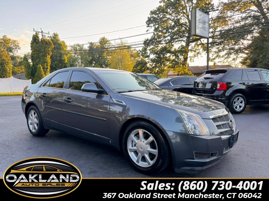 2008 Cadillac CTS 4dr Sdn RWD w/1SA, available for sale in Manchester, Connecticut | Oakland Auto Sales. Manchester, Connecticut