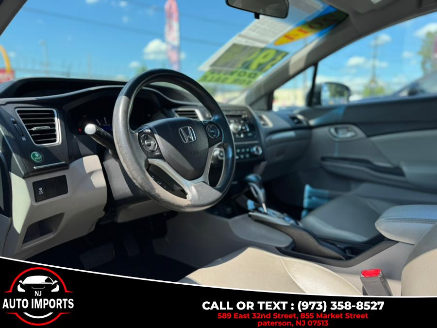 2014 Honda Civic Sedan 4dr CVT LX, available for sale in Paterson, New Jersey | NJ Auto Imports. Paterson, New Jersey 2014 Honda Civic Sedan 4dr CVT LX, available for sale in Paterson, New Jersey | NJ Auto Imports. Paterson, New Jersey