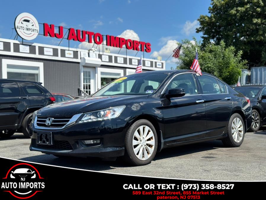 2014 Honda Accord Sedan 4dr V6 Auto EX-L w/Navi, available for sale in Paterson, New Jersey | NJ Auto Imports. Paterson, New Jersey