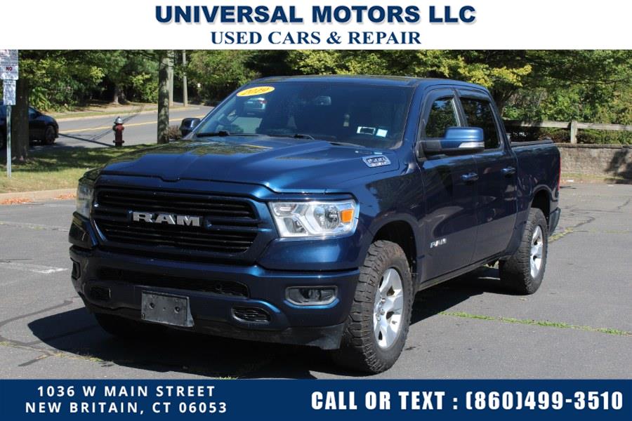 2019 Ram 1500 Big Horn 4x4 Crew Cab 5''7" Box, available for sale in New Britain, Connecticut | Universal Motors LLC. New Britain, Connecticut
