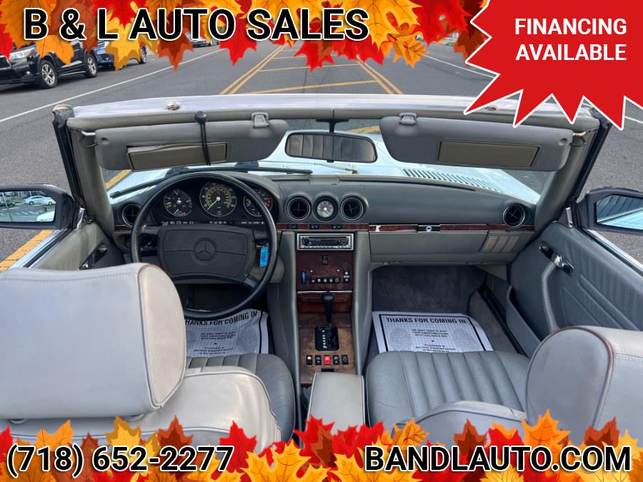 1986 Mercedes-Benz 560SL 2dr Roadster, available for sale in Bronx, New York | B & L Auto Sales LLC. Bronx, New York 1986 Mercedes-Benz 560SL 2dr Roadster, available for sale in Bronx, New York | B & L Auto Sales LLC. Bronx, New York