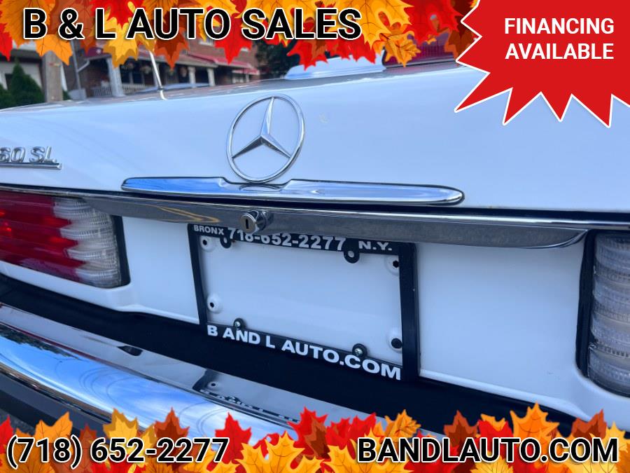 1986 Mercedes-Benz 560SL 2dr Roadster, available for sale in Bronx, New York | B & L Auto Sales LLC. Bronx, New York 1986 Mercedes-Benz 560SL 2dr Roadster, available for sale in Bronx, New York | B & L Auto Sales LLC. Bronx, New York