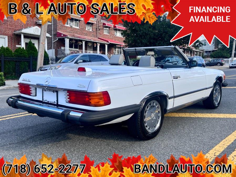 1986 Mercedes-Benz 560SL 2dr Roadster, available for sale in Bronx, New York | B & L Auto Sales LLC. Bronx, New York 1986 Mercedes-Benz 560SL 2dr Roadster, available for sale in Bronx, New York | B & L Auto Sales LLC. Bronx, New York