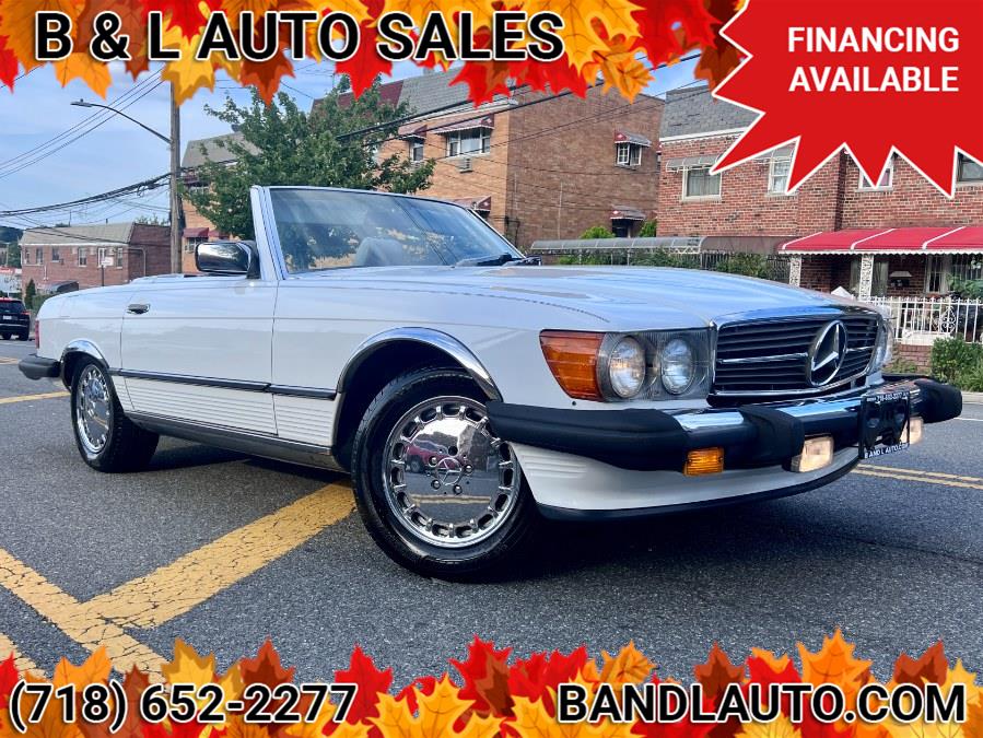 1986 Mercedes-Benz 560SL 2dr Roadster, available for sale in Bronx, New York | B & L Auto Sales LLC. Bronx, New York 1986 Mercedes-Benz 560SL 2dr Roadster, available for sale in Bronx, New York | B & L Auto Sales LLC. Bronx, New York