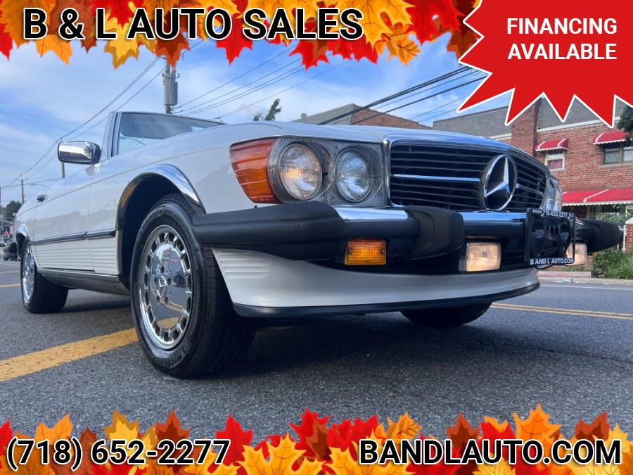 1986 Mercedes-Benz 560SL 2dr Roadster, available for sale in Bronx, New York | B & L Auto Sales LLC. Bronx, New York 1986 Mercedes-Benz 560SL 2dr Roadster, available for sale in Bronx, New York | B & L Auto Sales LLC. Bronx, New York