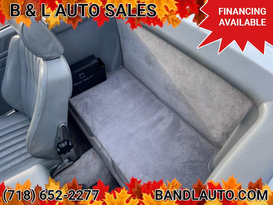 1986 Mercedes-Benz 560SL 2dr Roadster, available for sale in Bronx, New York | B & L Auto Sales LLC. Bronx, New York 1986 Mercedes-Benz 560SL 2dr Roadster, available for sale in Bronx, New York | B & L Auto Sales LLC. Bronx, New York
