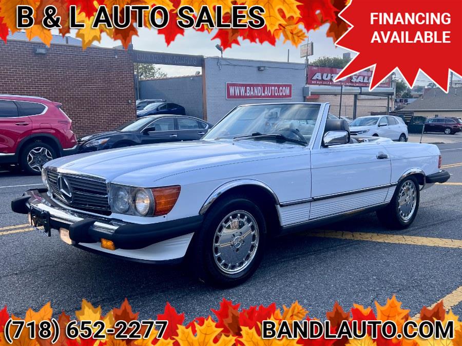 1986 Mercedes-Benz 560SL 2dr Roadster, available for sale in Bronx, New York | B & L Auto Sales LLC. Bronx, New York 1986 Mercedes-Benz 560SL 2dr Roadster, available for sale in Bronx, New York | B & L Auto Sales LLC. Bronx, New York